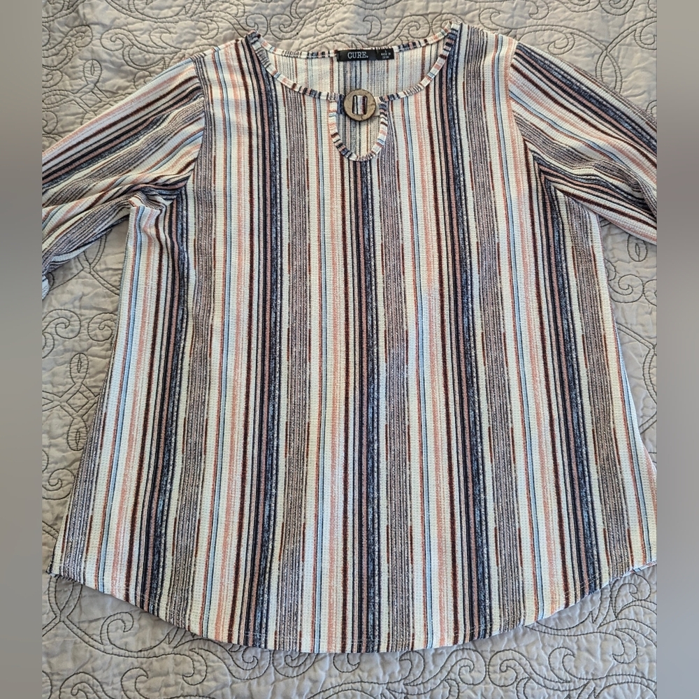 Cure. Striped Blouse